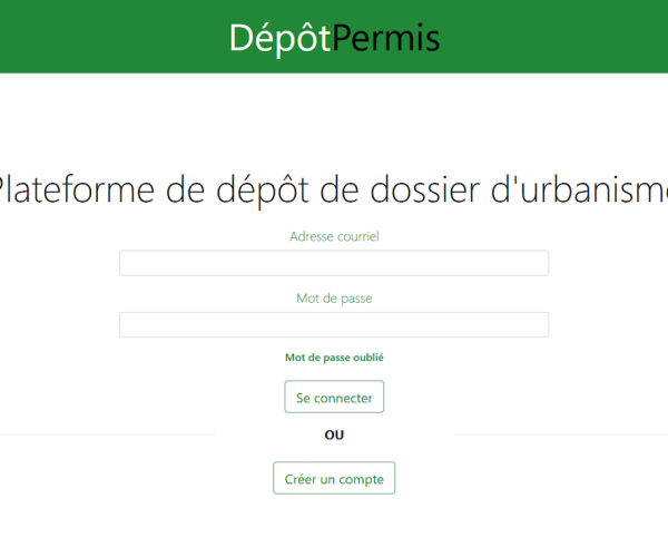 Etude de faisabilité dépôt permis