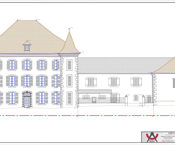 Façade château