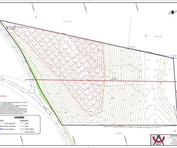 Topographie cubature